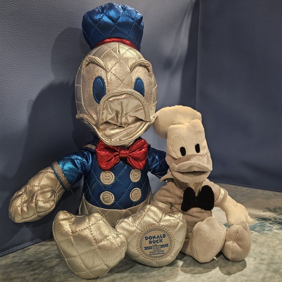 Disney Other - Disney Donald Duck‎ 85th Anniversary Plush Bundle Disney Parks Donald Duck Pair